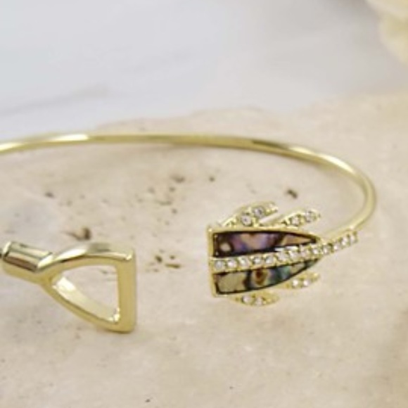 colorful rhinestone cuff lends refined elegance - Picture 2 of 5